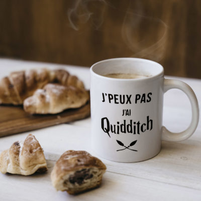 Image de mug "J'peux pas j'ai Quidditch - Harry Potter" - MCL Sérigraphie