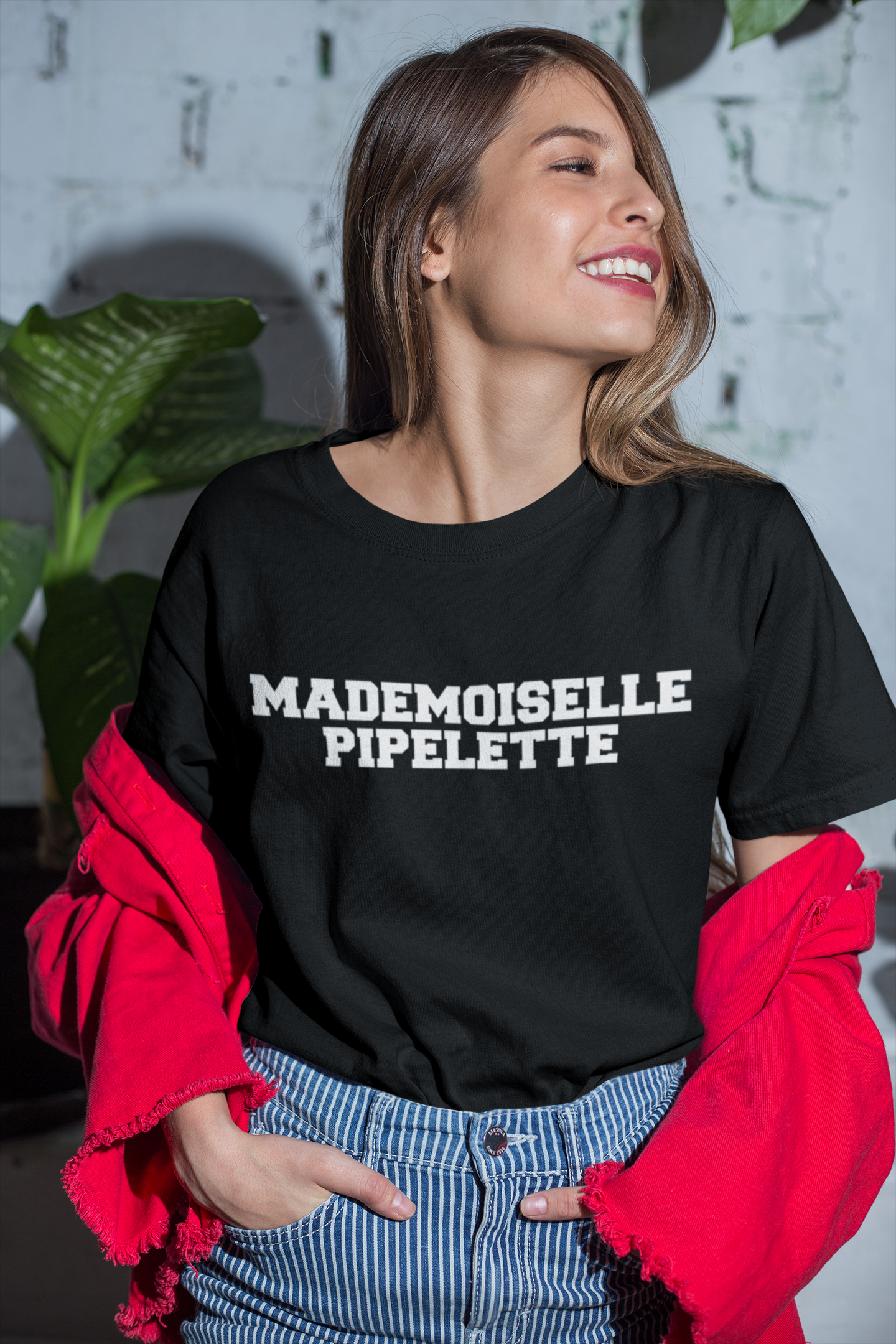 T-shirt - Mademoiselle Pipelette | MCL Sérigraphie | Mode ...
