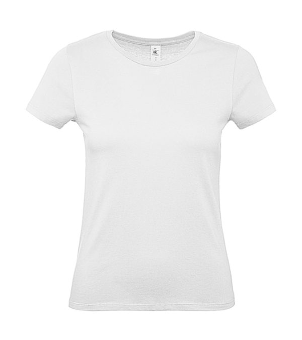 Image de t-shirt femme blanc personnalisé - T-shirt personnalisable - MCL Sérigraphie