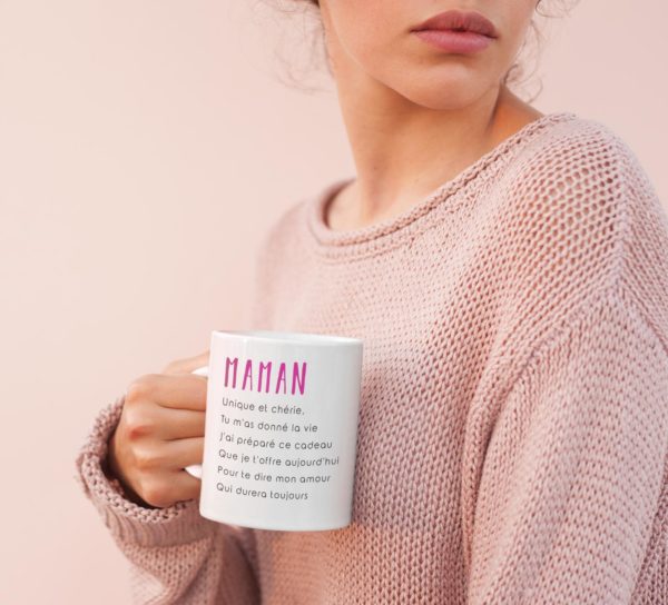 Image de mug "Maman" - MCL Sérigraphie