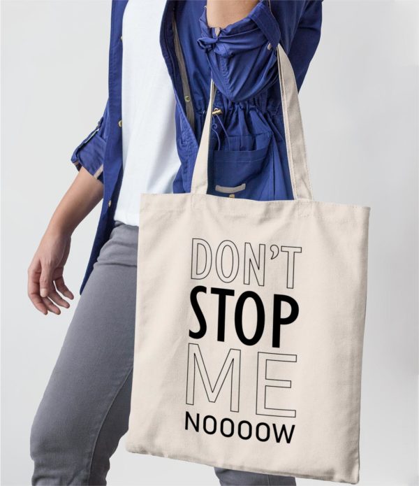 Image de tote-bag "Don't stop me now - Queen" - MCL Sérigraphie