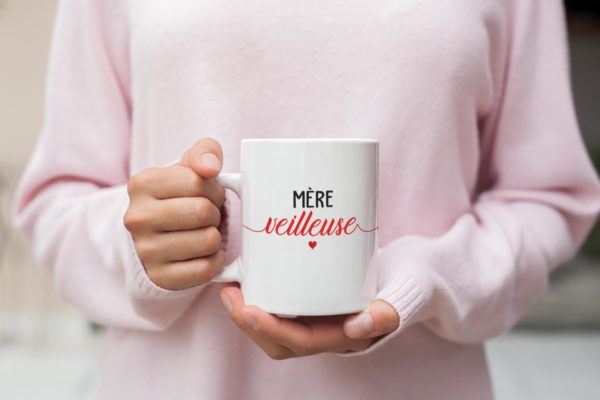 Image de mug "Mère Veilleuse" - MCL Sérigraphie