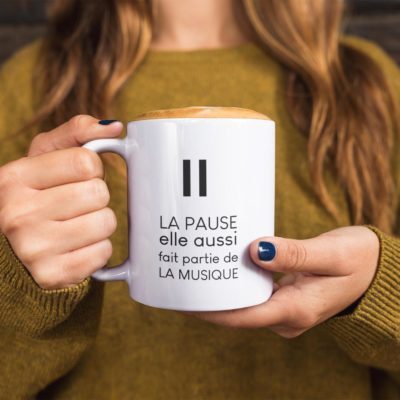 Mug La pause fait partie de la musique