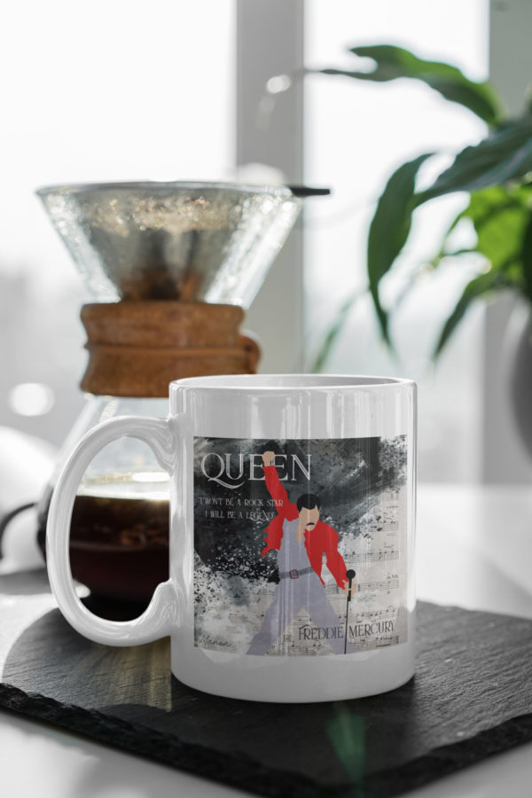 Image de mug "Freddie Mercury" - MCL Sérigraphie