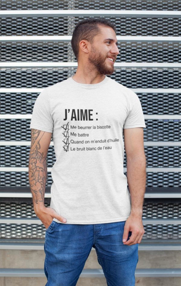 Tee shirt a la mode homme cheap