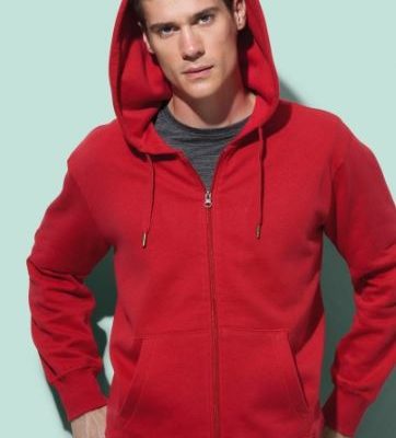 sweat à capuche zip homme