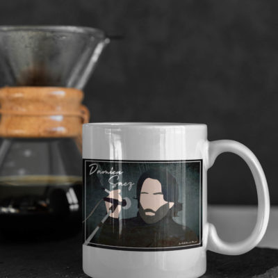 Image de mug "Damien Saez" - MCL Sérigraphie