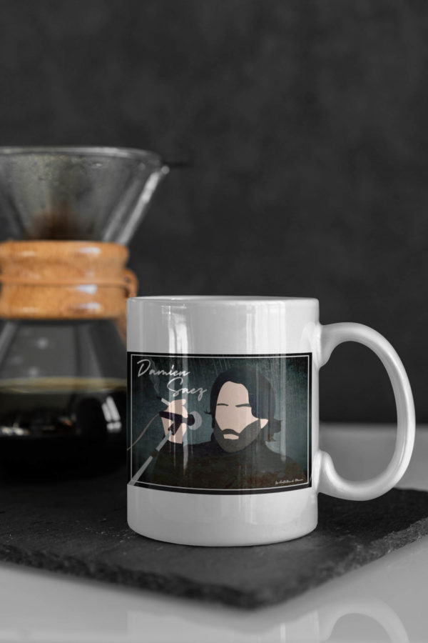 Image de mug "Damien Saez" - MCL Sérigraphie