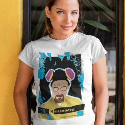 t-shirt femme heisenberg Breaking Bad