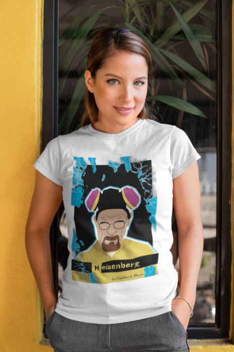 t-shirt femme heisenberg Breaking Bad