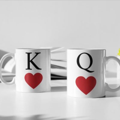 Image de duo de mugs "King/Queen" - MCL Sérigraphie