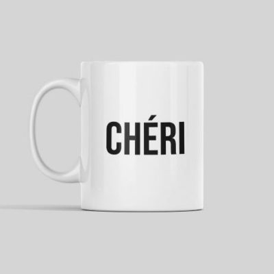 Image tasse "chéri" - MCL Sérigraphie