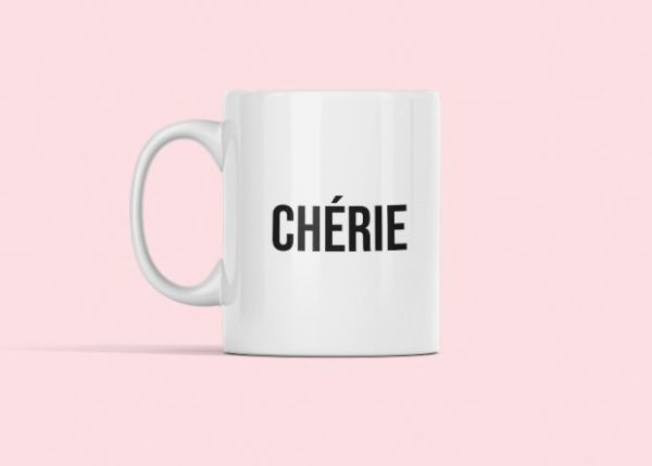 Image tasse "chérie" - MCL Sérigraphie