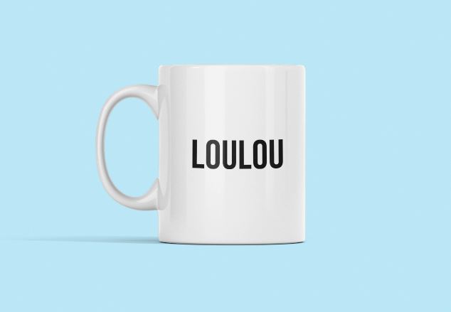 Tasse loulou - MCL Sérigraphie Image de tasse "Loulou" - MCL Sérigraphie