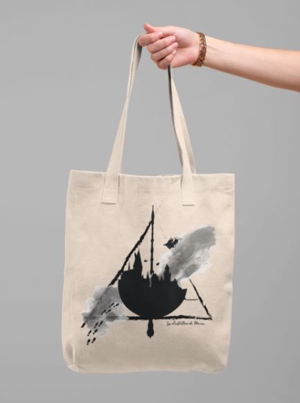 Image de tote-bag "Harry Potter - Poudlard" - MCL Sérigraphie