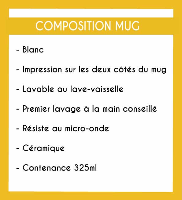 Image de la composition des mugs - MCL Sérigraphie