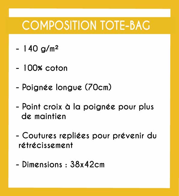 Image de la composition des totes-bags - MCL Sérigraphie