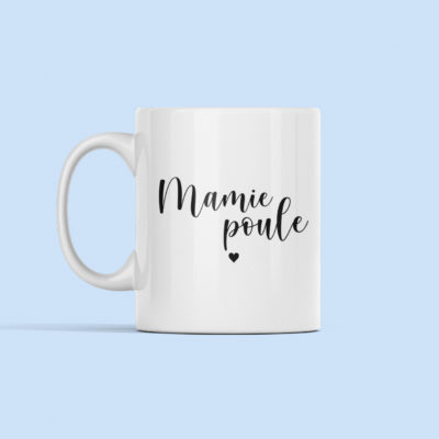 Image de mug "Mamie Poule" - MCL Sérigraphie