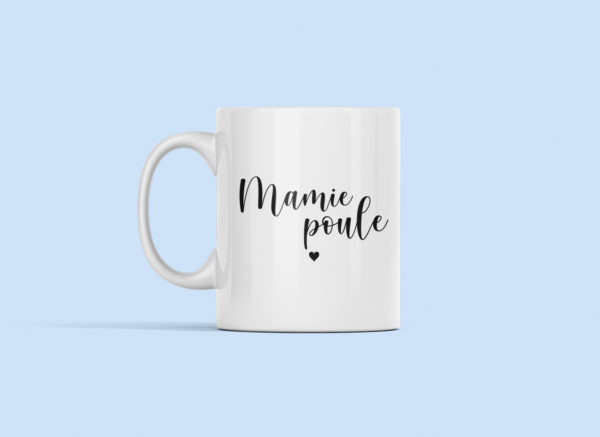 Image de mug "Mamie Poule" - MCL Sérigraphie