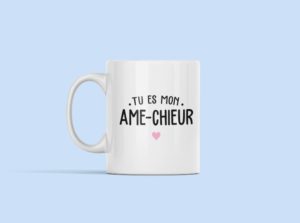 tu es mon âme chieur mug