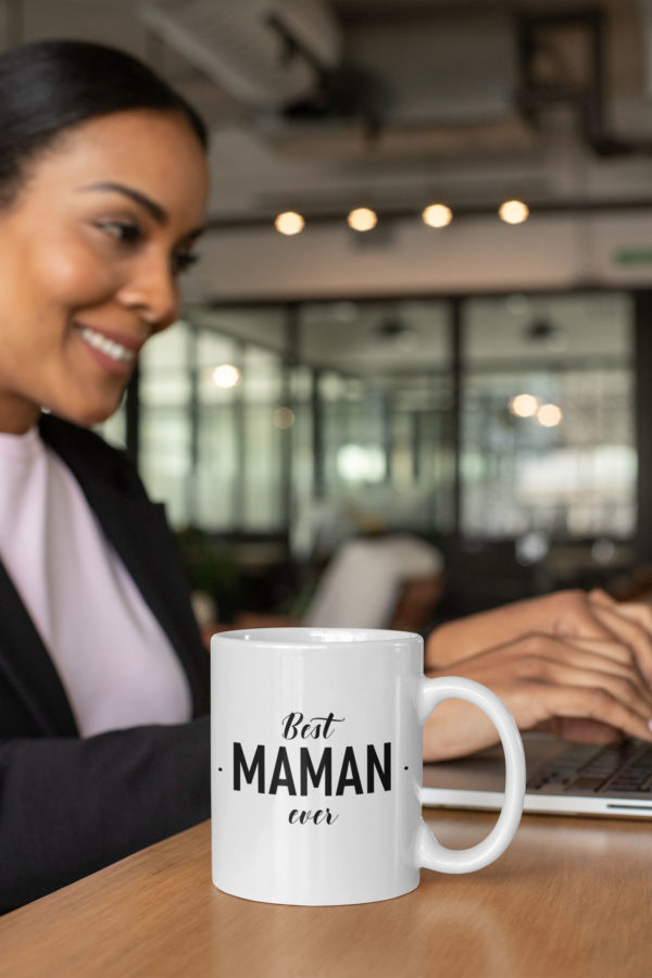 Image de mug "Best maman ever" - MCL Sérigraphie