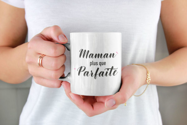 Image de mug "Maman plus que parfaite" - MCL Sérigraphie