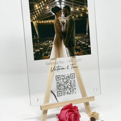 Image de plaque interactive personnalisée QR COde - MCL Sérigraphie