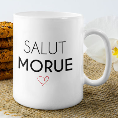 Image de mug "Salut Morue" l MCL Sérigraphie