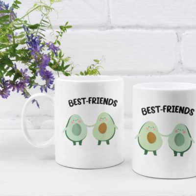 Image de duo mugs "Best-friends/Best-friends" - MCL Sérigraphie