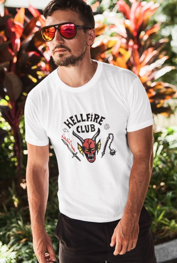 Image de t-shirt homme Hellfire Club - MCL Sérigraphie