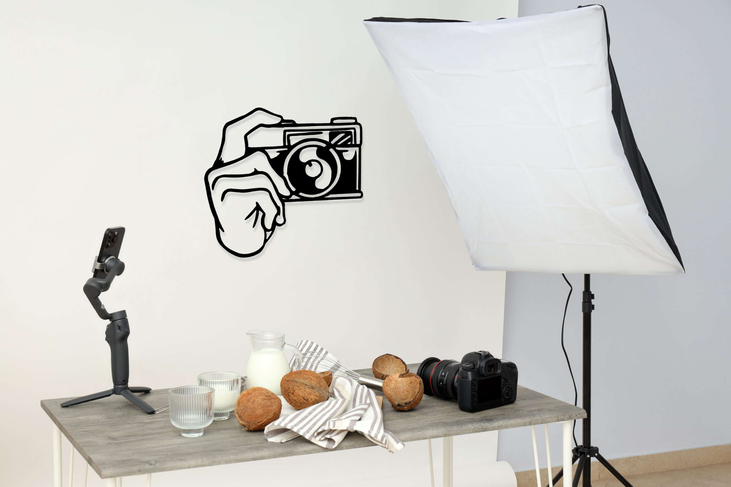 Plaque décorative Appareil photo