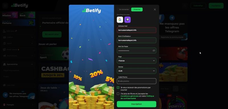 Betify fr, betify